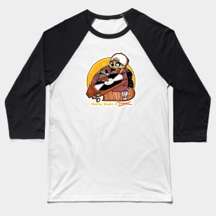 Pizza Skate Baseball T-Shirt